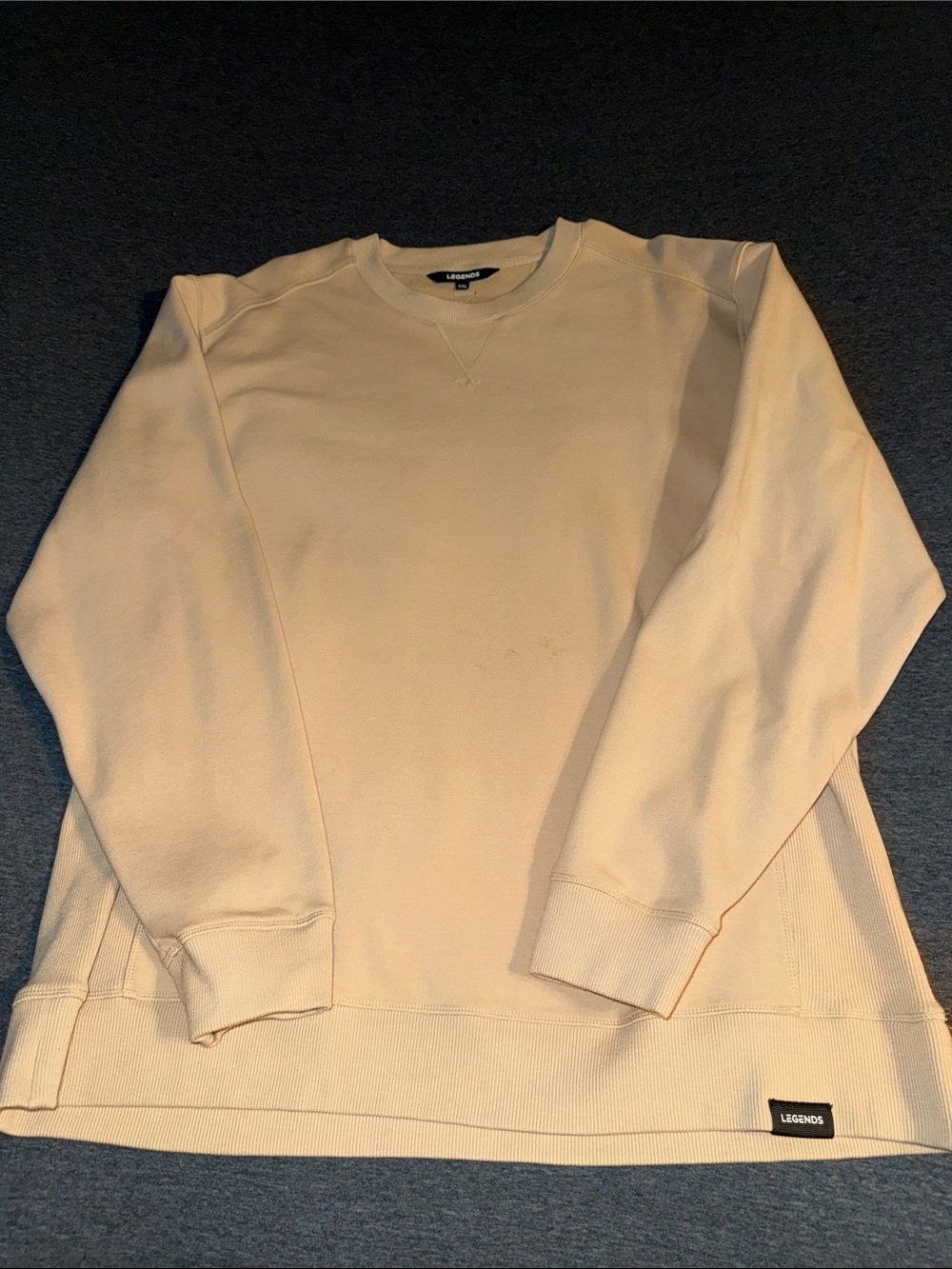 Legends Men's Cream Crewneck Sweatshirt